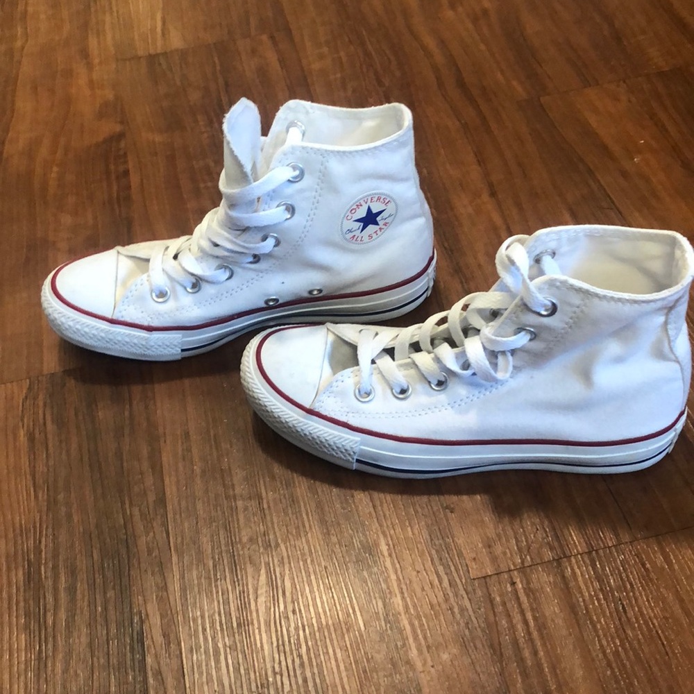 White High Top Converse